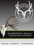 Medium Dead on Display European Skull Hanger Mounting System, Deer skull mount, European Skull hanger